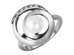 Серебряное кольцо 1859